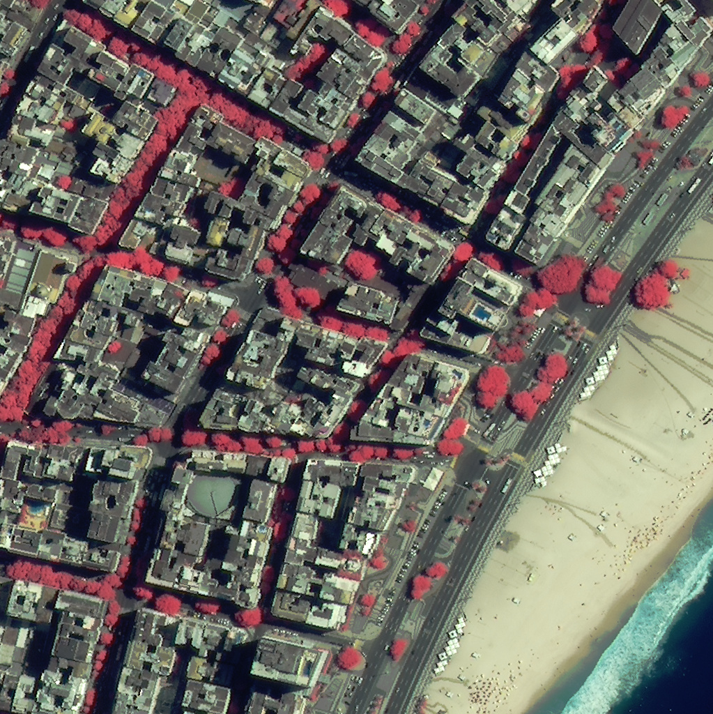 Copacabana: Av. Atl&acirc;ntica e Rua Bar&atilde;o de Ipanema (imagem NIRRG)