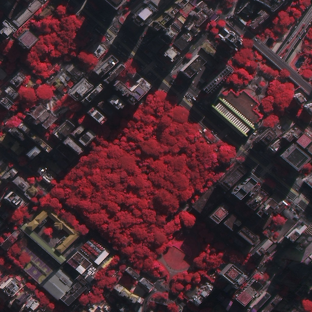 Museu de Artes de S&atilde;o Paulo Assis Chateaubriand (MASP), Parque Tenente Siqueira Campos (Trianon) e Av. Paulista (imagem NIRRG)