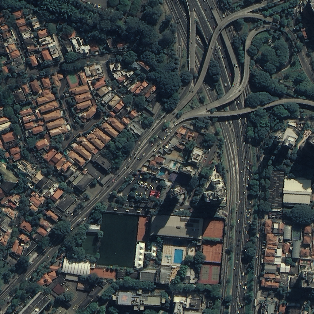 Av. Ibirapuera e Av. Rubem Berta (imagem RGB)